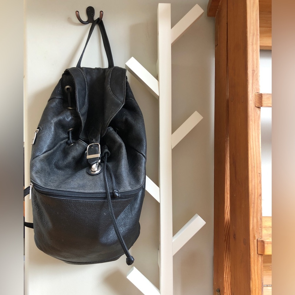 Vintage Vibes Leather Backpack Purse🎒